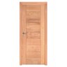 Porta Madeira Folha Pe 301 Esel 2.10m X 80cm Cedro Mara - 2