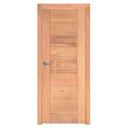 Ver imagem 2 de Porta Madeira Folha Pe 301 Esel 2.10m X 80cm Cedro Mara