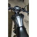 Ver imagem 2 de Adesivo Faixa Gravata Tanque Moto Cg 160 125 Titan Fan Teu Adesivo 160 Branco Azul