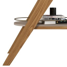 Aparador Para Sala 21186 Carvalho Europeu Amarula Dj Moveis - 5