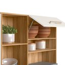 Ver imagem 2 de Armario de Cozinha Hortelã com 8 Portas e 2 Gavetas 240 Cm Freijo-off White Freijo-off White