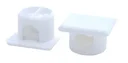 Ver imagem 4 de Suporte De Prateleira Invisível Plástico Branco (Kit Com 100)