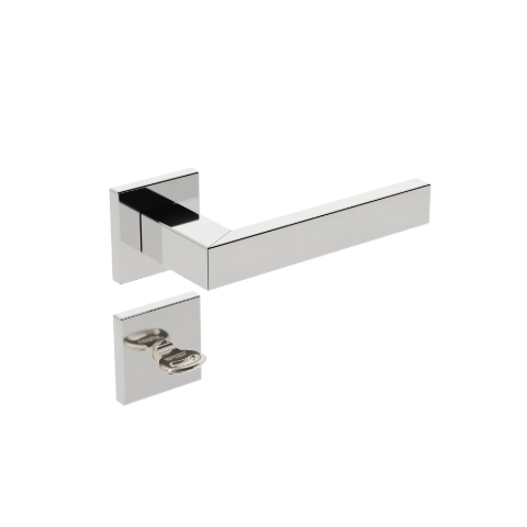 Fechadura Banheiro Wc Stam 823/IX60 Inox Polido