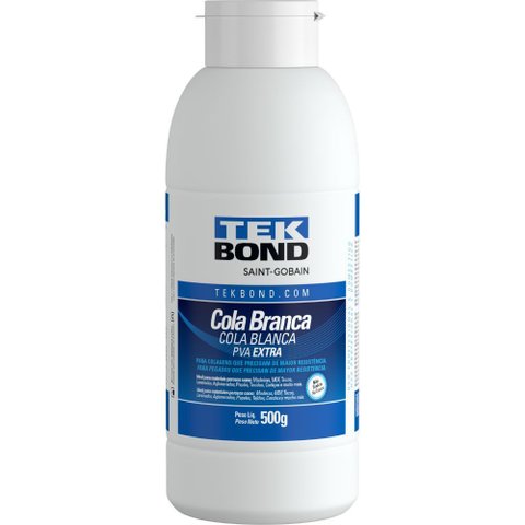 Kit 12 Cola Branca Pva Extra 500 Gramas - Tekbond