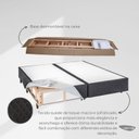Ver imagem 5 de Base Box Desmontável King 193x203x39cm Yescasa Preto