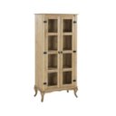 Ver imagem 1 de Cristaleira Madeira 2 Portas D113 - (mel)