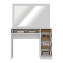 Ver imagem 3 de Penteadeira Camarim com Espelho e 4 Gavetas Isis Multimóveis MP6101 Branco