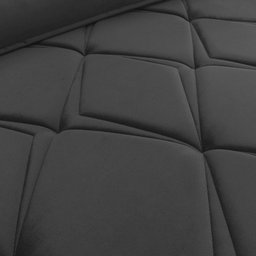 Sofá Retrátil/reclinável França 300cm Suede Velut com Molas no Assento - King House - 5