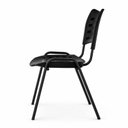 Ver imagem 5 de Cadeira Fixa 04 Pés Plástica (Polipropileno) - Cor Preto - Mrplast - Pmd - 31230