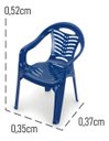 Ver imagem 5 de Mesa Infantil Rosa + 02 Cadeira Infantil Az/ro Plasnorthon