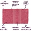 Ver imagem 6 de Jogo de Toalhas Gigante Itália Soft 2 Banhão + 2 Rosto + 2 Tapete Luxo 100% Algodão - Rosê