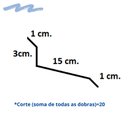 Ver imagem 4 de Rufo de Encosto Rufo Externo Galvanizado Corte 20 - 18 Metros