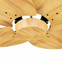 Ver imagem 2 de Ventilador de Teto Natuvent Dahlia No Light 4 Pás Madeira Teca 220v