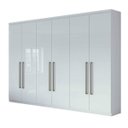 Ver imagem 3 de Guarda-Roupa Casal 6 Portas 4 Gavetas Alonzo New Espresso Móveis