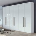 Ver imagem 1 de Guarda-Roupa Casal 6 Portas 4 Gavetas Alonzo New Espresso Móveis