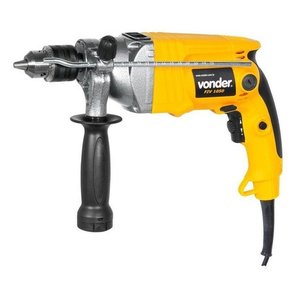 Furadeira Martelete Elétrica de 13mm Vonder Fiv 1050 1050w - 50 Hz/60 Hz - 220v - Amarelo