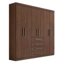 Ver imagem 3 de Guarda-Roupa Casal 6 Portas 4 Gavetas Hector Plus