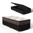 Ver imagem 1 de Cama Box Baú com Colchão de Molas Anjos Classic Solteiro 88cm