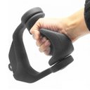 Ver mais imagens de Puxador Crossover Anatomico Estribo Pegada Fechado Academia Musculacao Treino Polia Treino Antiderra