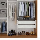 Ver imagem 7 de Guarda-Roupa Casal com Espelho 3 Portas de Correr 4 Gavetas Montebello