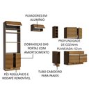 Ver imagem 5 de Armário de Cozinha Completa 270cm Rustic Jade Madesa 09