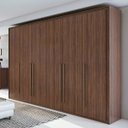 Ver imagem 1 de Guarda-Roupa Casal 6 Portas 6 Gavetas Reali New Espresso Móveis