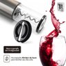 Kit Abridor de Vinho Elétrico EOS EAB03M Inox + Maleta - 3