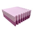 Ver imagem 3 de Kit 12 Tatame Eva 50x50x3cm 30mm Tons de Rosa Linha Premium