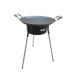 Fogareiro a Álcool 1 Boca para Tacho Panelas com Disco Borda Alta - 7