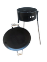 Ver imagem 6 de Fogareiro a Álcool 1 Boca para Tacho Panelas com Disco Borda Alta
