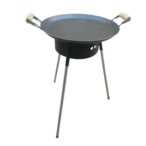 Fogareiro a Álcool 1 Boca para Tacho Panelas com Disco Borda Alta