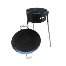 Fogareiro a Álcool 1 Boca para Tacho Panelas com Disco Borda Alta - 6