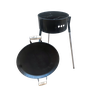 Fogareiro a Álcool 1 Boca para Tacho Panelas com Disco Borda Alta - 6