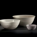 Ver imagem 2 de Tigela Bowl Xl 30 Cm em Plástico 100% Pós Consumo -tierra - Branco Leite - Guzzini