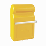 Caixa de Correio de Plástico Amarela com Fixação na Grade - Astra (cxc1) - 1