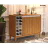 Aparador Buffet 2 Portas com Adega 100%mdf Mônaco:nature Off White - 2