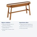 Ver imagem 6 de Aparador Lavie - Tampo: Stone - Cor: Amêndoa