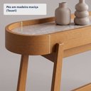 Ver imagem 5 de Aparador Lavie - Tampo: Stone - Cor: Amêndoa