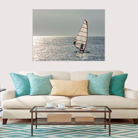 Quadro Canvas Veleiro 90x1,20