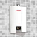 Ver imagem 2 de Aquecedor a Gás Lorenzetti Lz 1600de 15 Litros Glp Botijão – Digital Branco