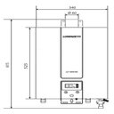 Ver imagem 3 de Aquecedor a Gás Lorenzetti Lz 1600de 15 Litros Glp Botijão – Digital Branco