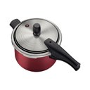 Ver imagem 3 de Panela de Pressão Effect Alumínio Revestimento Antiaderente 20 Cm 4,5 L Vermelho Tramontina