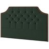 Cabeceira Box Queen Orion 1,60 cm - Veludo Verde - 1