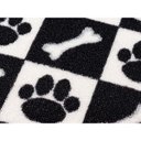 Ver imagem 3 de Capacho Antiderrapante Clean 29 Preto-branco 0,40x0,60m