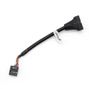 Ver imagem 3 de Adaptador Usb 3.0 Macho 20 Pin /usb 2.0 Femea 9 Pin 480mbps