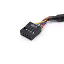 Ver imagem 5 de Adaptador Usb 3.0 Macho 20 Pin /usb 2.0 Femea 9 Pin 480mbps