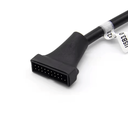 Ver imagem 4 de Adaptador Usb 3.0 Macho 20 Pin /usb 2.0 Femea 9 Pin 480mbps