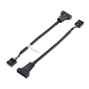 Ver imagem 1 de Adaptador Usb 3.0 Macho 20 Pin /usb 2.0 Femea 9 Pin 480mbps