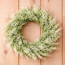 Ver imagem 3 de Guirlanda Artificial Enfeite Parede Porta Flores Branco 30cm