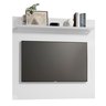 Painel Dubai Tv 32 Polegadas Pequeno Quarto Suspenso Sala Rack Cor Branco - 6